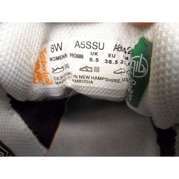 Timberland PRO Women's A5SSU Sentra CTCP Low Athletic Work Shoes White Size 8W - Picture 8 of 8